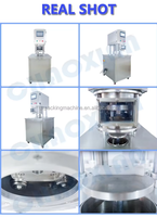 Machine de mise sous vide semi-automatique pour boîtes de conserve carrées en métal de 250 ml pour huile d'olive et aliments instantanés