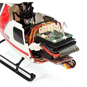 Mini simulateur RC électrique en plastique <span class=keywords><strong>AS350</strong></span> Hélicoptère RTF 2.4G 6CH 3D 6G Modes Moteur sans balais Quadricoptère Drone Convivial pour les débutants - Product Image 2