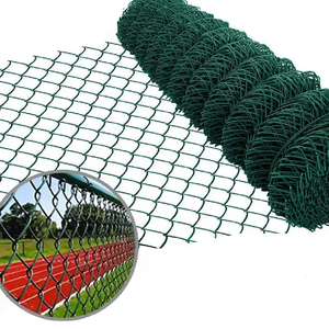 Clôture en <span class=keywords><strong>grillage</strong></span> losangé galvanisé enduit de PVC, facile à assembler, à bas <span class=keywords><strong>prix</strong></span>, 8 pieds, écologique - Product Image 5