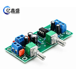 บอร์ดปรีแอมป์ซับวูฟเฟอร์แบบ Single Power 10-24V พร้อมฟิลเตอร์ Low Pass ควบคุมโทนเสียง สำหรับขยายเสียง แบบติดตั้งบน PCB - Product Image 3