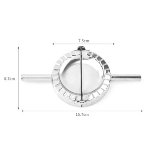 Moule à raviolis en acier inoxydable de petite taille, vente en gros d'usine, <span class=keywords><strong>appareil</strong></span> à raviolis en métal pour le pétrissage et le farçage, pour usage domestique et commercial - Product Image 3