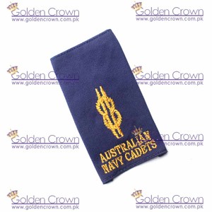 ตราปักไหล่แบบสั่งทำพิเศษ ระดับนายเรือร้อย นักเรียนนายร้อย นักเรียนเรือเดินสมุทร |   ตราสัญลักษณ์ระดับการแต่งกายแบบปัก - Product Image 4