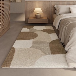 Tapis de chevet en fausse laine Design Vintage de qualité supérieure tapis absorbant <span class=keywords><strong>antidérapant</strong></span> pour la décoration du salon de la chambre - Product Image 1