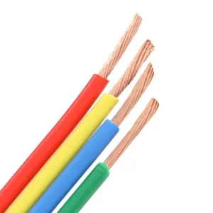 Suppliers UL Standard Electrical Cable SR-PVC Insulated Bare Copper UL10071 Single Core Electric Wire