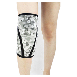 Compression en néoprène de 7mm, manche pour le genou, grande marque privée, soutien pour squats, manchon de compression, levage de poids - Product Image 5