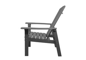 Chaise de salle à manger d'extérieur moderne <span class=keywords><strong>Fauteuil</strong></span> de jardin <span class=keywords><strong>Adirondack</strong></span> avec matière <span class=keywords><strong>plastique</strong></span> polyrésine HDPE imperméable pour usage extérieur - Product Image 4