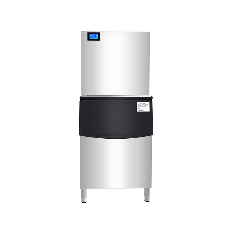 double door glass fridge