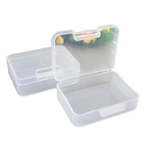 Boîte plastique transparente pour petits objets, boîte de rangement pour accessoires de manucure, petits casiers à vis, récipients pour perles - Product Image 3