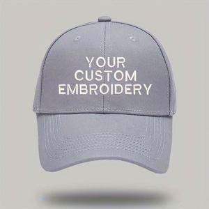 Custom Text Vintage Washed Embroidered Baseball Cap Retro Sporty Dobby Terry Hand Embroidered Adjustable <b>Hat</b> <b>for</b> Men Women - Product Image 3