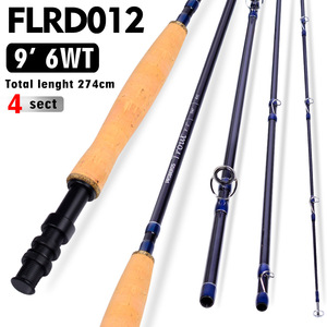 <span class=keywords><strong>Canne</strong></span> à leurre légère à quatre sections <span class=keywords><strong>9</strong></span> pieds 2.7 mètres 6wt 8wt carbone lac <span class=keywords><strong>carpe</strong></span> <span class=keywords><strong>canne</strong></span> à pêche Action moyenne main droite - Product Image 6