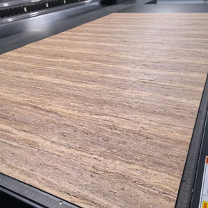 Eco MCM trang trí nội thất màu be Ốp hiện đại nội thất ngoại thất tấm đất sét tường gạch linh hoạt <span class=keywords><strong>travertine</strong></span> mềm đá tường Bảng điều khiển - Product Image 2