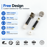 Tige de fixation sur mesure pour connexion dos à dos de meubles, Fourniture OEM