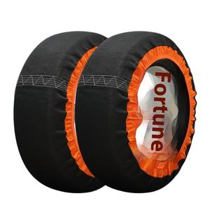 Vente en gros du fabricant de chaînes antidérapantes pour pneus neige Chaussettes à couverture complète Chaînes de pneus d'urgence pour <span class=keywords><strong>voiture</strong></span> en plastique neuf - Product Image 4