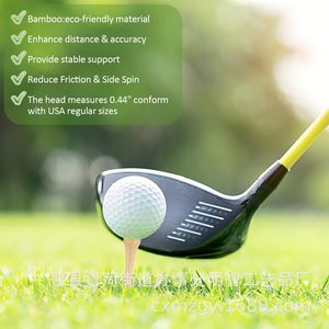 Wooden <b>Golf</b> Tees Natural Wood Color 100 Pieces Eco Friendly For <b>Golf</b> Course Use - Product Image 5
