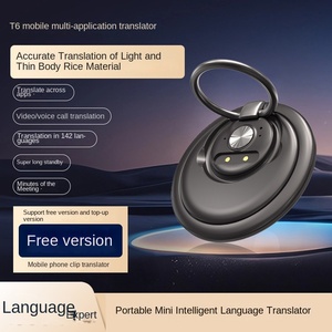 Traductor Inteligente Multi-idioma con Clip Trasero, Llamadas de Voz y <span class=keywords><strong>Video</strong></span>, Traducción Instantánea en 142 Idiomas, Compatible con <span class=keywords><strong>Android</strong></span>/iOS Móvil - Product Image 5