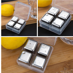 Verre à mesurer double tête en acier inoxydable, tasse à mesurer 1oz/ 2OZ, accessoires de barre en rouleau, vente en gros, - Product Image 3