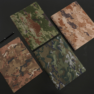 Cuaderno grande A4 al por mayor 160 páginas tela <span class=keywords><strong>Oxford</strong></span> diseño de camuflaje de tapa dura logotipo personalizable para la teoría de la educación escolar A5 - Product Image 1