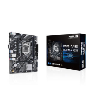 Placa Base <span class=keywords><strong>PRIME</strong></span> H510M-K LGA 1200 DDR4 64GB Micro ATX para Computadora de Escritorio, Juegos, Negocios y Hogar - Product Image 1