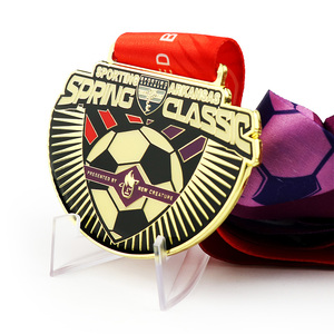 Medallas personalizadas de trote de pavo de 1er lugar para estudiantes de Bádminton de gimnasia Carnaval León Pharos Técnica de fundición de metal Deportes UV - Product Image 4