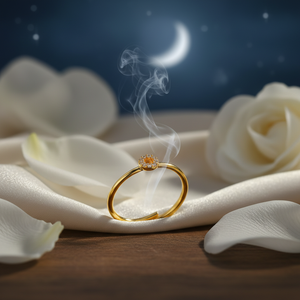 Luna diseño circón piedra ajustable Theia anillo de plata turco hecho a mano venta al por mayor 925 joyería de plata esterlina - Product Image 3