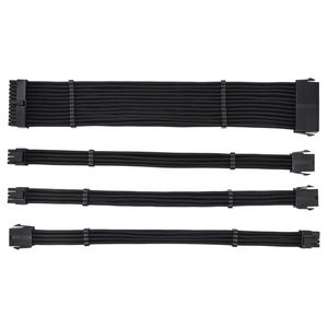 Kit d'extension de câbles PC 24 <span class=keywords><strong>broches</strong></span> (4+4 <span class=keywords><strong>broches</strong></span>, <span class=keywords><strong>6</strong></span>+2 <span class=keywords><strong>broches</strong></span>*2) pour <span class=keywords><strong>alimentation</strong></span> GPU, PCI-E, <span class=keywords><strong>et</strong></span> <span class=keywords><strong>carte</strong></span> mère d'ordinateur de bureau - Product Image 2