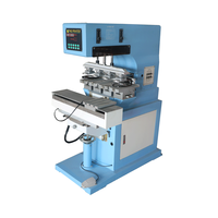 Machine d'impression par tampographie semi-automatique 4 couleurs grand diamètre LC Brand, vente directe usine, pour gobelets scellés, best-seller