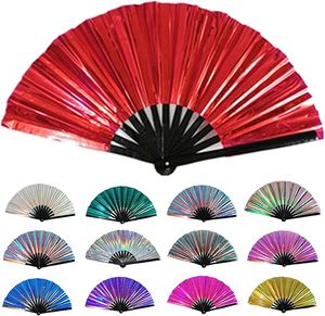 Natural PVC Hand Fan Plastic Angel Style with Floral <b>Pattern</b> for Home Decoration or Business Gifts Features Keychain Design - Product Image 3