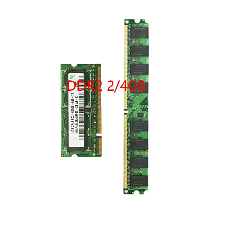 Lage Prijs Ram DDR2 4Gb 2Gb 667Mhz 800Mhz 1.8V Geheugen Sodimm Memoria Module Voor Laptop desktop