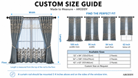 Cortinas de Ventana Personalizadas ARODDY, Estilo Europeo, Cortinas de Lujo con Bordado de Flores, Cortinas de Tela