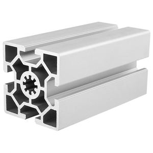 European Standard Industrial Aluminum Profiles 6060 2.5mm Thick Square Shape Single Groove Cutting Available for Robot <b>Fence</b> - Product Image 3
