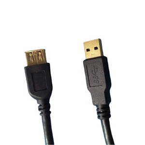 Cable USB Lung Kay Am a Af 3.0, transferencia de datos de alta velocidad, cable de cobre negro para dispositivos informáticos - Product Image 5