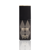 Bouteilles en verre de fond de teint liquide vide carré noir de 30ml BB crème maquillage cosmétique presse pompe bouteille emballage