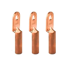 WBO DT Wire Connector Red Copper Crimp Terminal Cold Pressure Wire Connector Cable Terminal for electric power automotive