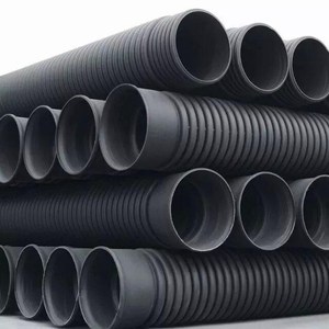 ท่อระบายน้ำ HDPE ภายในเรียบผนังสองชั้น SN8 SN4 110มม. 160มม. - Product Image 2