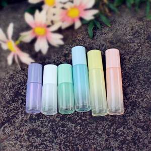 Botella de Aceite Esencial con Degradado de Perlas, 10 ml, Dispensador de Muestras de Perfume de Vidrio Color Jelly, Envase Cosmético de Aromaterapia Vacío - Product Image 4