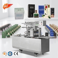 Machine d'emballage automatique 3D, machine d'emballage en cellophane, machine d'emballage sous film thermoscellant BOPP pour boîte de parfum et cosmétiques CE