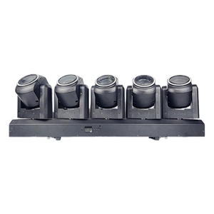 StageLighting 5 Eye <span class=keywords><strong>Sky</strong></span> Cannon Shakes Luz con cabezal móvil RGBW Láser 5x60W Pixel Beam Wash Strobe <span class=keywords><strong>Bar</strong></span> para luces de despedida de soltero - Product Image 4