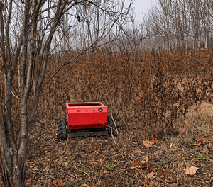 SDL 224-55B Gasoline <b>Remote</b> <b>Control</b> Crawler Lawn <b>Mower</b> 550mm Cutting Width High Config Slope Grass Cutter - Product Image 2