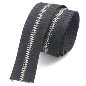 Tùy chỉnh #<span class=keywords><strong>3</strong></span> #5 #8 liên tục dây kéo kim loại cuộn chuỗi dài dây kéo kim loại với răng đồng - Product Image 2