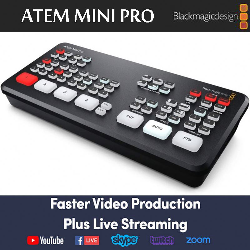 Blackmagic ATEM Mini Pro/atem Mini ISO Live Stream Switcher