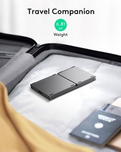 Ce <span class=keywords><strong>FCC</strong></span> RoHS có thể sạc lại gấp bàn phím với Touchpad xách tay Slim không dây có thể gập lại Bàn phím cho máy tính xách tay Máy tính bảng - Product Image 3