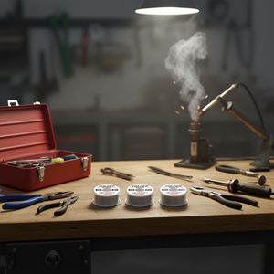 Alambre de Soldadura de 5 Hilos con Núcleo de Resina, 0.6mm, 50 Gramos, Aleación de Estaño y Plomo - Product Image 2