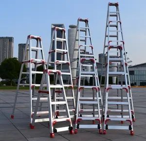 Customized製品アルミはしごのための販売/Aluminum Step Ladderプロファイル