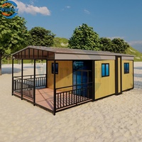 WinFair Préfabriqué Portable Module Préfabriqué Modulaire Extensible Conteneur Maison Villa 20Ft Préfabriqué Expédition Petite Maison