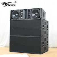 HDL 50-A 4K Dual 12 pouces 3 voies DSP Haut-parleur actif professionnel Line Array longue portée pour événements extérieurs de grande envergure