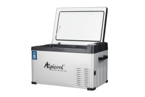 30L Mini Voiture Réfrigérateur <span class=keywords><strong>Alpicool</strong></span> Boîtier Métallique DC 12/24V/AC100-240V Portable Réfrigérateur Voyage Congélateur - Product Image 6