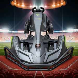 Go Karts Eléctricos Grandes con Llantas Anchas, 35 km/h, Carga de 150 kg, Marco de Acero Resistente <span class=keywords><strong>para</strong></span> Uso en Exteriores y Parques de Diversiones - Product Image 3