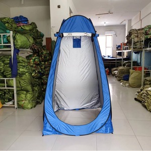 Outdoor Portable Shower <b>Tent</b> 1.2x1.2x1.9m <b>Single</b> Layer Waterproof Changing Room For Camping Travel - Product Image 4