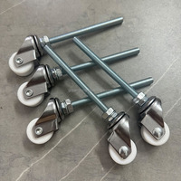 Pengxing M8 * 100 1 pouce verre trempe four roulettes roue M10 * 100 pour verre sable ceinture rectifieuse