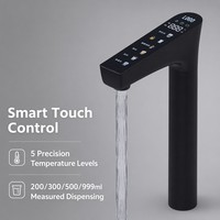 Distributeur d'eau pétillante sous évier, machine à soda chaude et froide avec robinet tactile intelligent